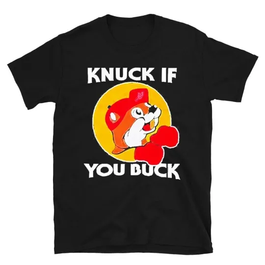 Buc-Ees Logo Knuck If You Buck T-Shirt
