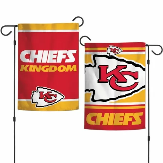 Discover KANSAS CITY FOOTBALL DOUBLE SIDED GARDEN FLAG