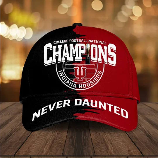Indiana Hoosier Football 2025 National Champions Cap