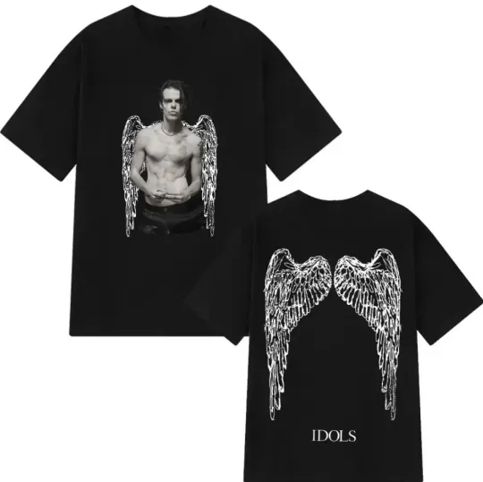 Yungblud IDOLS Wings Album Tour 2025 Double Sided T-Shirt