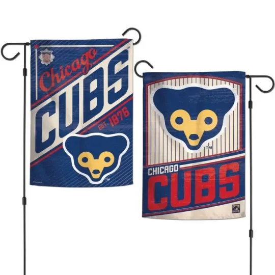 Discover CHICAGO COOPERSTOWN COLLECTION 2 SIDED GARDEN FLAG