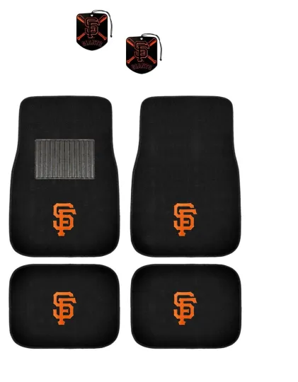 Discover NEW SAN FRANCISCO GIANTS Truck Car Floor Mats and Air Fresheners Set