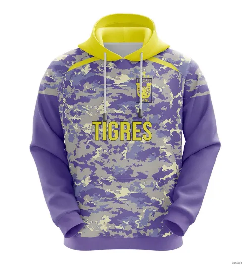 Discover Personalized Liga MX Tigres 3D Hoodie