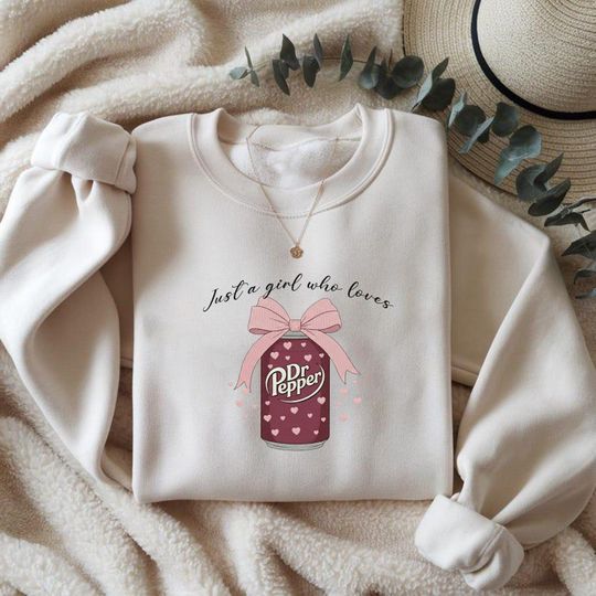 Discover Dr Pepper Sweatshirt, Soda Lover Crewneck