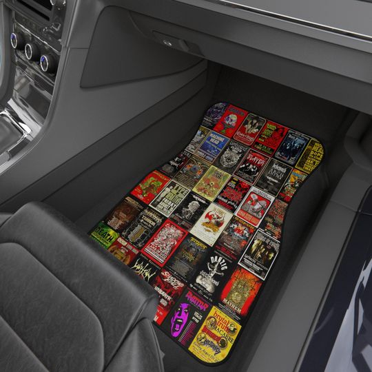 Discover Black & Death Metal Car Mats