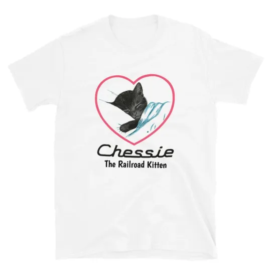 Discover Chessie The Railroad Kitten T-Shirt Vintage