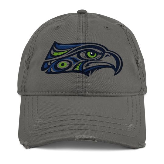 Seattle Seahawks Distressed Dad Hat