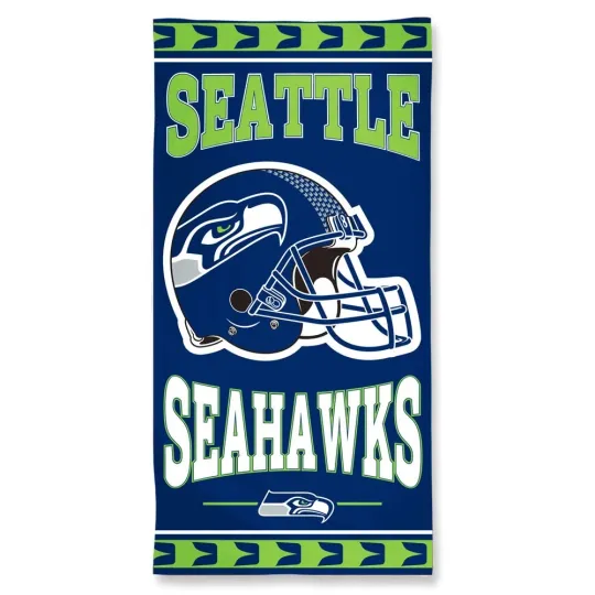 Discover football Seattle Beach Towel, NEW