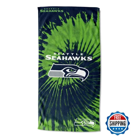 Discover Northwest football Seattle Beach Towel