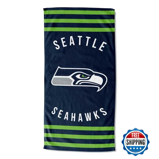 Discover Northwest football Seattle Football Beach Towel,