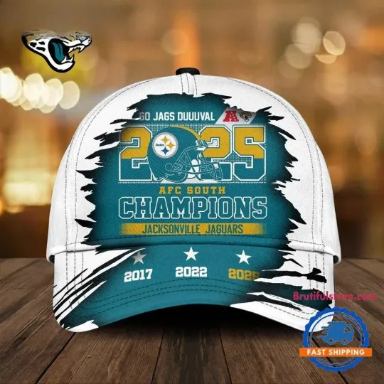 Discover Jaguars AFC South Champions Super Bowl Classic Cap