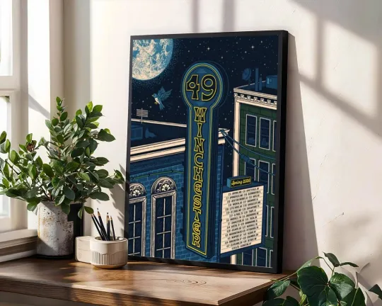 Discover 49 Winchester Spring Tour 2026 Poster