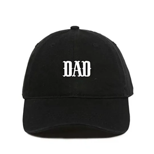 DAD Western Baseball Cap Embroidered Adjustable Dad Hat