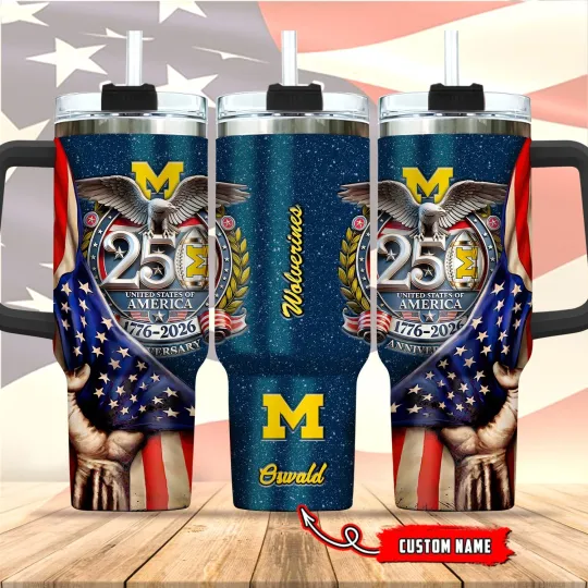 Discover Michigan Wolverines Stanley 40oz Stainless Steel Tumbler with Handle