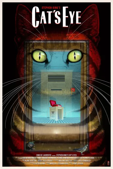 Cat's Eye Movie Poster Stephen King Ltd Edition x/100 Mondo