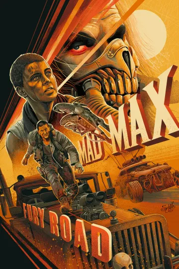 Mad Max Fury Road Movie Poster Ltd Edition x/125 Mondo