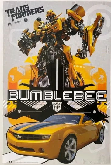 TRANSFORMERS BUMBLEBEE AUTHENTIC LICENSED 2007 POSTER GB EYE MAXI POSTER