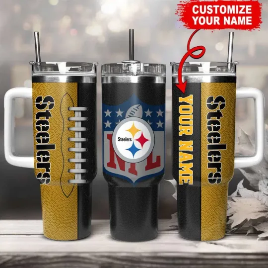 Discover Personalized Pittsburgh Football Team Steelerss 40 Oz Tumbler Gift for Fans