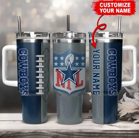 Discover Personalized Dallas Football Team Cowboyss 40 Oz Tumbler Gift for Fans