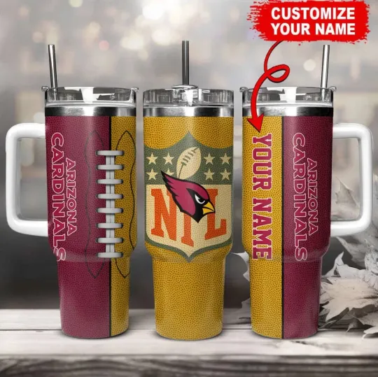 Discover Personalized Arizonna Football Team Cardinalss 40 Oz Tumbler Gift for Fans