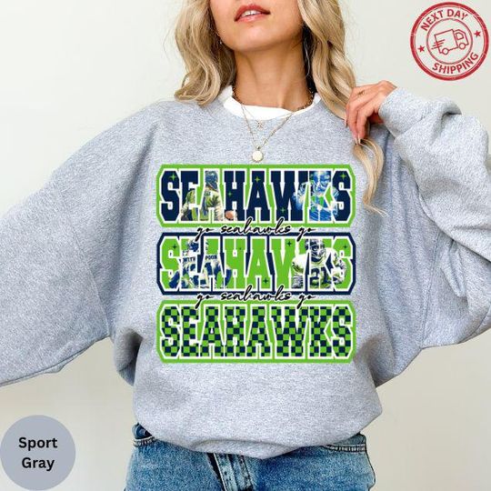Seattle Seahawks Fan Sweater, Seattle Football Fan Apparel