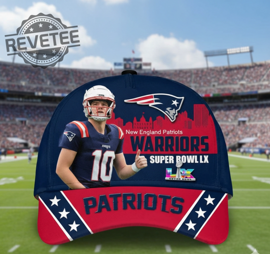 Drake Maye New England Patriots Super Bowl Lx Classic Hat Cap