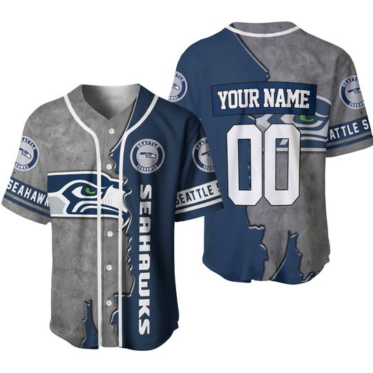 Seattle Seahawks Baseball Jersey