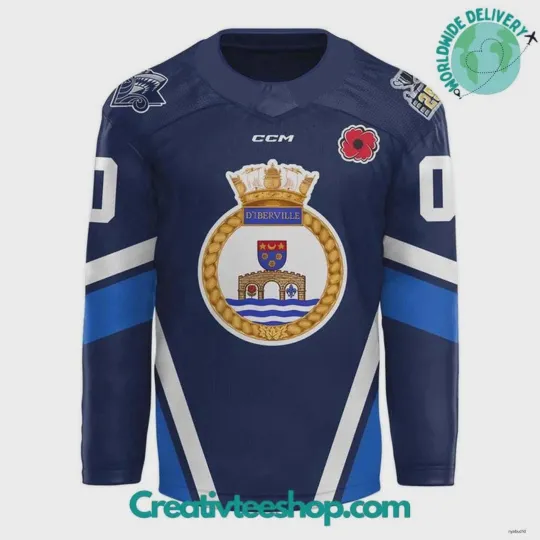 Discover Personalized Rimouski Oceanic Memorial Cup Hockey Jersey