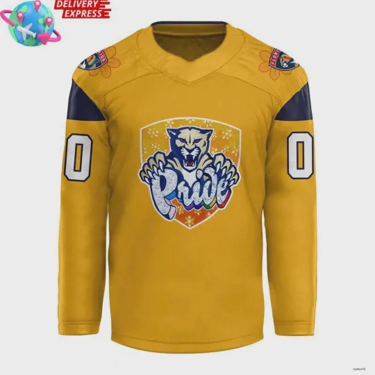 Personalized Florida Panthers Pride Month Hockey Jersey