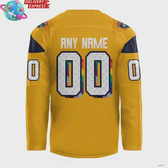 Personalized Florida Panthers Pride Month Hockey Jersey