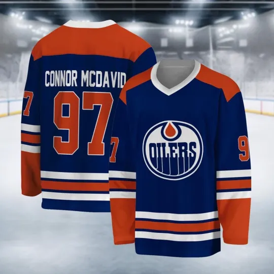 Personalized Edmonton Oilers Hockey Shirt For Fan Gear