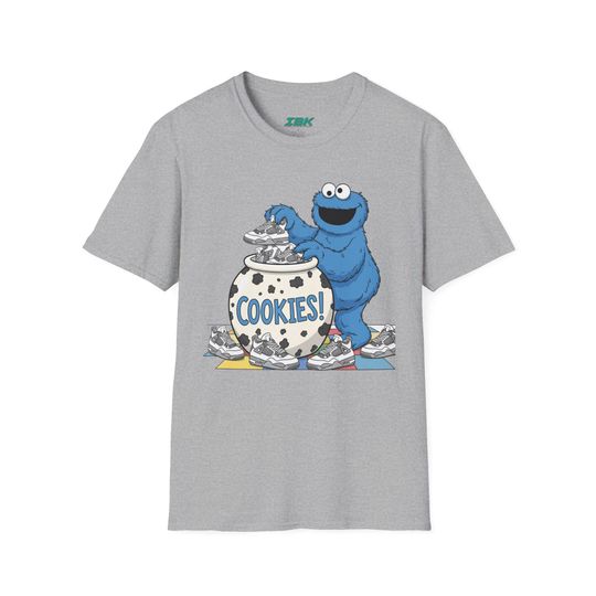 Cookie Jar Cookie Monster T-Shirt, Vintage Sesame Street Character