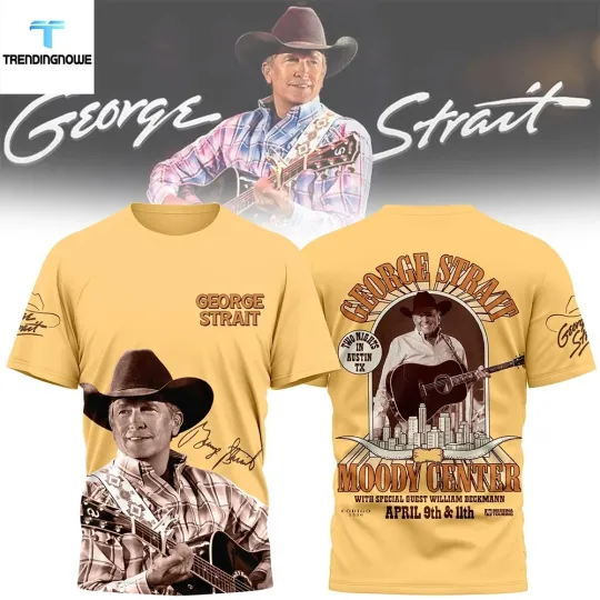 Discover GS Moody Center Austin 2026 Concert 3D T-shirt