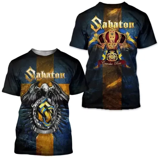 Discover Sabaton 3D Tshirt, Sabaton 3D Tshirt