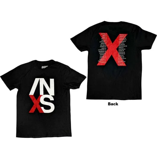 Discover INXS Unisex T-Shirt US Tour Back
