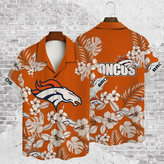 Discover football Hawaiian Shirt For Denver Broncos  Best Gift For Fans