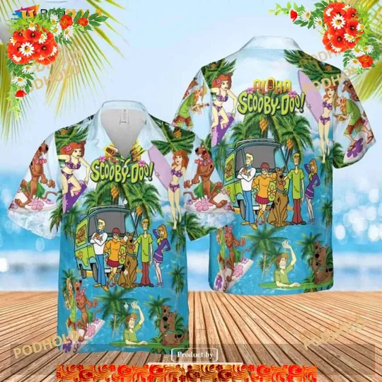 Discover Scooby-Doo Aloha Hawaiian Shirt for Men and Women