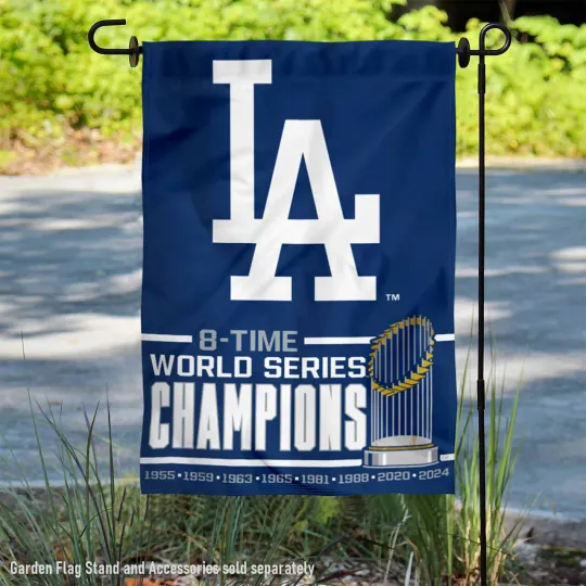 Los Angeles Dodgers 2024 World Champions Flag Graden Flag