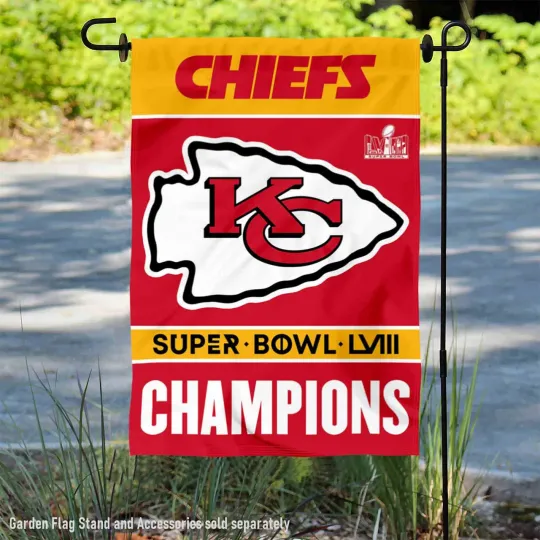 Kansas City Chiefs 2024 Super Bowl LVIII Flag Graden Flag