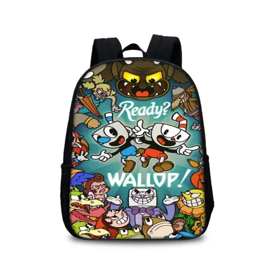 Discover Cuphead Cartoon Backpack Cute for Boys Girls School