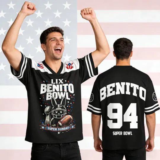 Discover Benito Team #94 Football Jersey, Bowl 2026 Mesh Jersey, Sports Shirt