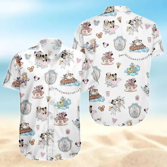 Discover Disney Mickey And Friends Cruise Squad Trip Hawaiian Shirt