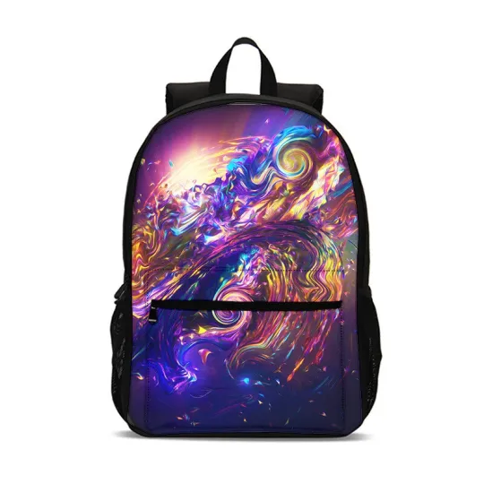 Discover Abstract Cartoon Cartoon Backpack Print Cute for Boys Girls School Travel