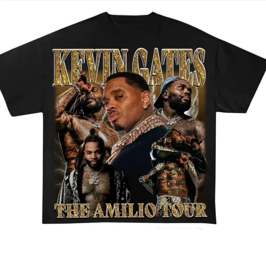 Discover KG “The Amilio Tour” T Shirt New S-5XL 2025 Tour 2025 BWA  Merch