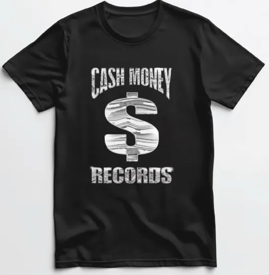 Discover Cash money Records Classic T Shirt New S-5XL 2025 Lil Wayne x Juvenile x B.G.