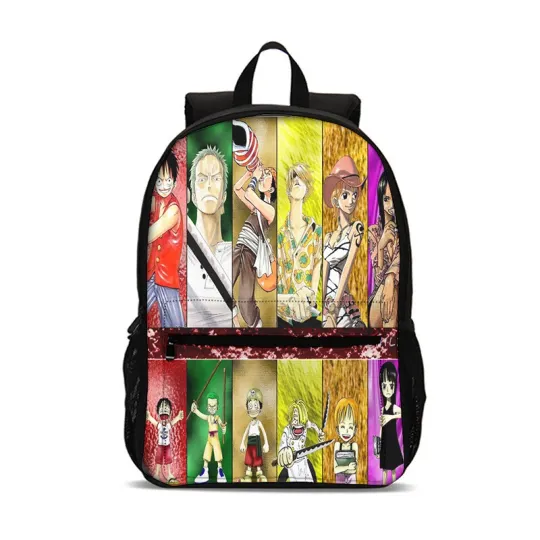 Luffy Aissolon Cartoon Backpack Cute for Boys Girls School Travel