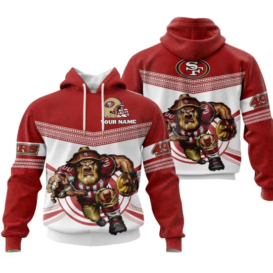 Personalized San Francisco Football Team 49erss 3D Hoodie