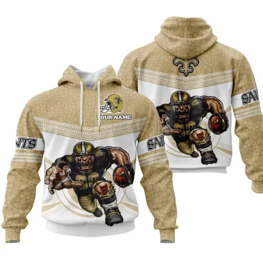 Discover Personalized New Orleans Football Team Saintss 3D Hoodie