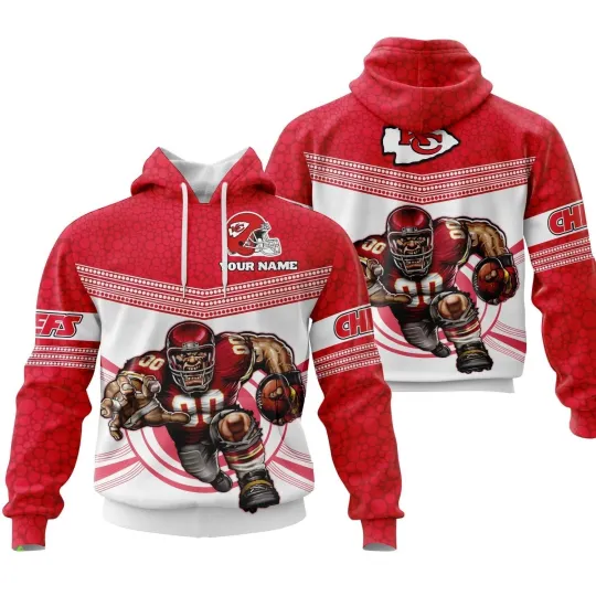 Discover Personalized Kansas City Football Team Chiefss 3D Hoodie