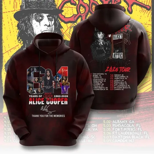 Discover Ali Tour 2026 3D Apparel Hoodie